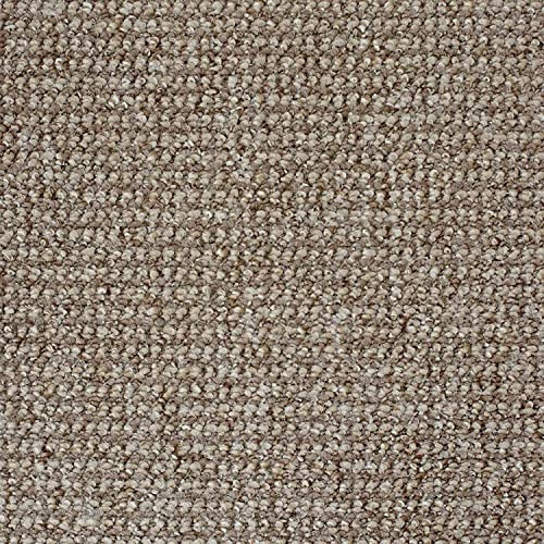 247Floors Marbella Hardwearing Loop Pile Carpet Felt Back Stain Resistant (Light Beige - 5m x 3m)