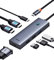 Baseus USB C HUB Doppio 4K HDMI Docking Station USB C Triplo Display 7 in 1 USB C HUB con 2 HDMI, VGA, USB3.0, 2 USB2.0, 100W PD, Adattatore USB C per MacBook/Dell/HP/Surface/Lenovo/Steam Deck