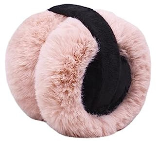 Ohrenwärmer Für Herren Und Damen, Herbst Und Winter, Winter-Ohrenschützer, Ohrenwärmer, Plüsch, Warmes Frostschutzmittel (Rosa)