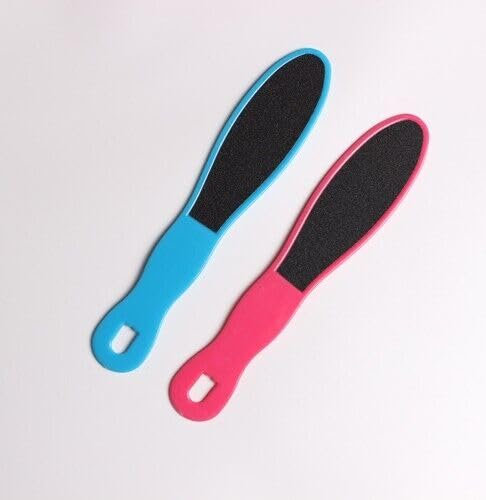 2 x Double Sided Pedicure Foot File Rasp Hard Dead Skin Remover 2 Pedicure Files