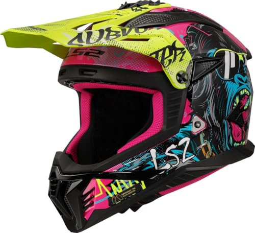 LS2 MX708 Fast 2 Gorilla MX - Casco de motocross todoterreno