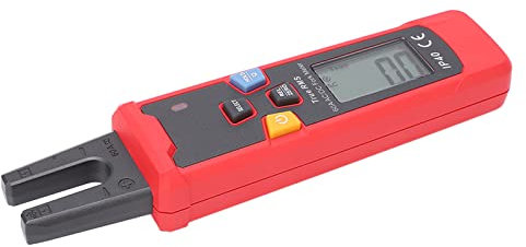 Medidor de Pinza Digital Portátil de Tamaño Mini, Medidor de Medición de Corriente de Electricista de Horquilla Estable para Caja de Distribución de Batería PV