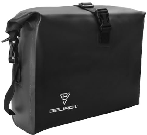 Fiorky Fahrrad-Lenkertasche, wasserdichte Elektro-Scooter-Tasche, 9 l, Fahrrad-Fronttasche for Mountainbikes, Rennräder, E-Bikes, Roller