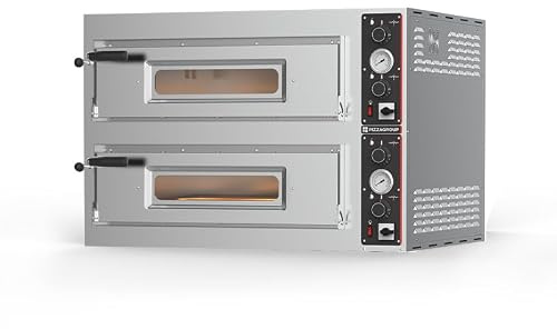 Four à Pizza Electrique 2 Chambres ENTRY MAX - 12 Pizzas 14.6 Kw - PizzaGroup