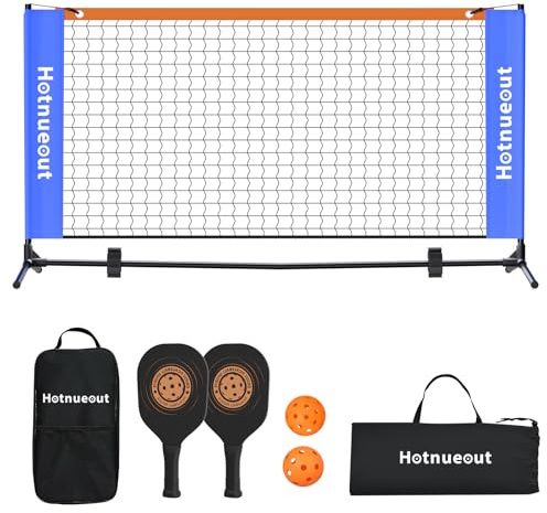 Kleines Mini-Pickleball-Netz, 152 cm, tragbares Spiel-Pickleball-Übungsnetz für Auffahrt, Outdoor Indoor Pickle Ball Ausrüstung Dink Training Hilfe