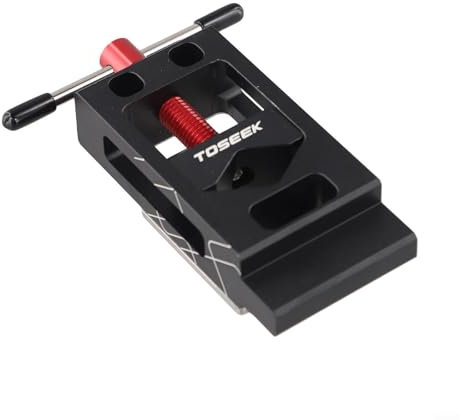 Gdfnmogo Bike Seatpost Cutting Tool Aluminum Alloy Guide, Bicycle Fork Tube Cutting Device Tube Holder, Fork Shaft Cutter Saw Guide Saw Guide For Fork(RED)