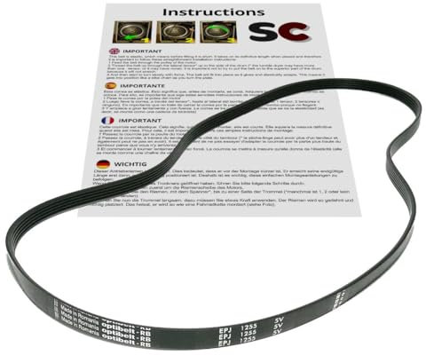 SC Solocorreas - Riemen für Waschmaschine EPJ 1255