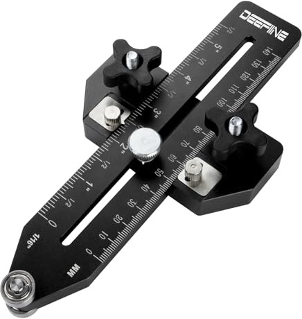 DEEFIINE Gabarit de scie à table pour faire des coupes répétitives et étroites pour le travail du bois - Guide de déchirure rapide et fin