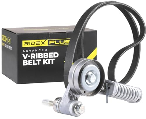 RIDEX PLUS 542R0173P Keilrippenriemensatz 5-Rippenanzahl EPDM (Ethylen-Propylen-Dien-Kautschuk) Kompatibel mit OPEL Corsa D Schrägheck S07 119504S100 1340085 1340267