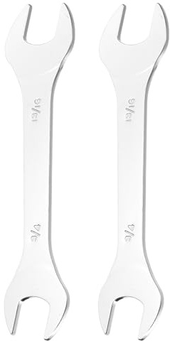 QUARKZMAN 2 Piezas De Llaves De Boca Delgadas SAE 3/4x13/16 Pulgadas Herramienta Delgada Para Espacios Ajustados Reparación