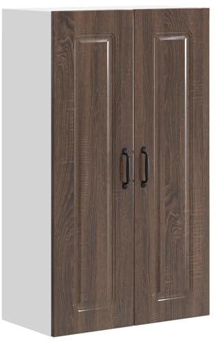Genérico Mueble de Cocina Kalmar Roble Marrón 60 x 31 x 100 cm,Mobiliario,Armarios y Almacenamiento,Armarios de Cocina,884791