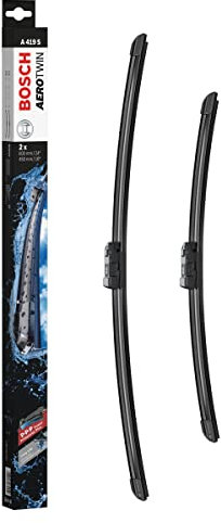 Bosch Aerotwin A419S Front-Scheibenwischer - Set mit 2 Ersatz-Scheibenwischern und vormontiertem Adapter - 2 Wischblätter, 600 mm und 450 mm