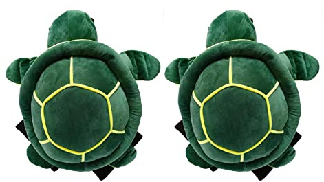 LINGJIONG Ski Protective Gear, Ski Hip Protector Pad Set Cute Turtle Tortoise Cushion, Turtle Knee Elbow Protective Gear Crash Pads For Skating Snowboard Sports