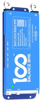 100BALANCE 60A 8-24S Smart BMS med Active Balancer och integrerad Bluetooth-app/UART för litiumbatteri NCM/LFP/LTO Pack