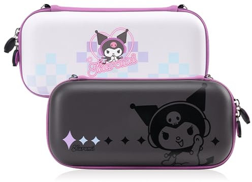Kuitmor-Tragetasche kompatibel mit Switch/OLED, Hartschalen-Switch-Hülle, tragbare Reisetasche für die Switch-Konsole und anderes Zubehör