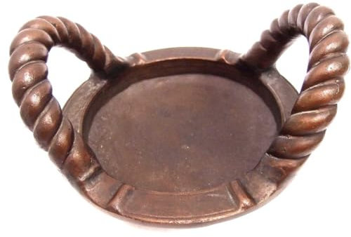 Aschenbecher Zigarren Bronze 24 cm Tischascher 4 kg Zigarrenascher Maritim