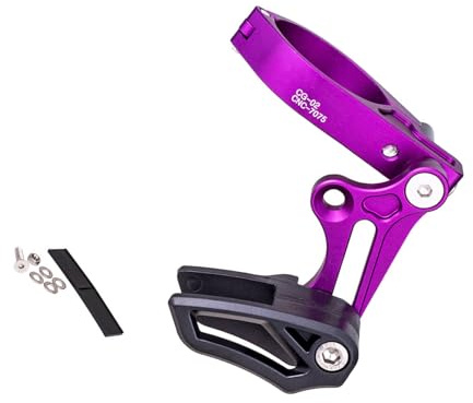 BUBEFSKD Mountain Bicycles Chain Guide Single Speed Protector Tensioner Drop Catcher 31.8 34.9mm Clamps Cycling Accessory Bike Drop Catcher Guard