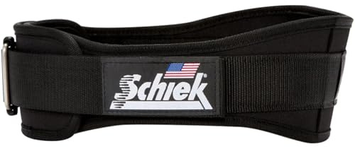 Schiek Sports Modell 2004 Gewichthebergürtel, Nylon, 11,4 cm, Schwarz
