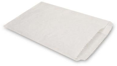 1.000 Papiertüten weiß 12 x 18 cm Flachbeutel Beutel Tüten Papierflachbeutel