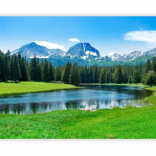 murando Fotomurales Montana 300x231 cm XXL Papel pintado tejido no tejido | Decoración de Pared decorativos Murales moderna de Diseño Fotográfico naturaleza