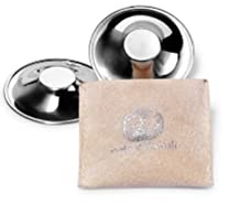Quaranta settimane qs0230030 copricapezzoli von Argento Nati Naturali coppette in Argento per L allattamento, argento