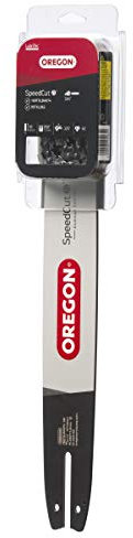 Oregon 578766 40,6 cm Speedcut Bar & 95Txl 0,825,5 cm Kettenlehre, Sägekette Combo
