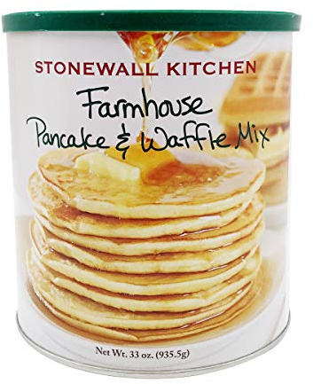 Stonewall Kitchen All Natural Farmhouse Pancake & Waffle Mix, 936 g | Amerikanische Pfannkuchen- und Waffelbackmischung. Ergiebige Vorratspackung für das perfekte Familienfrühstück