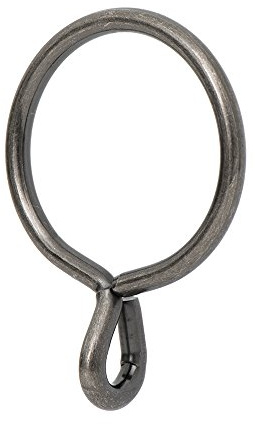 Ivilon Draperie Œillet Anneaux de Rideaux – 4,3 cm Bague pour Crochets à Broches, Lot de 14 Traditionnelle étain