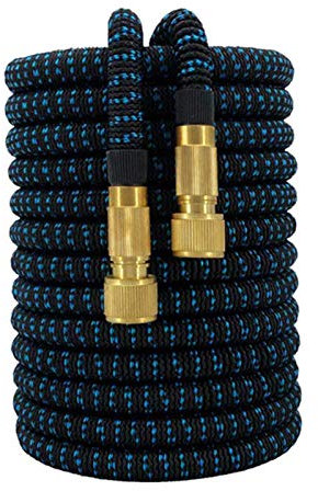 Flexibler Gartenschlauch, Hochdruck-Teleskopschlauchgarten-Bewässerungsschlauch, Autowaschanlage Euro-Durchmesser 1/2 Stecker (Color : E, Diameter : 1/2)