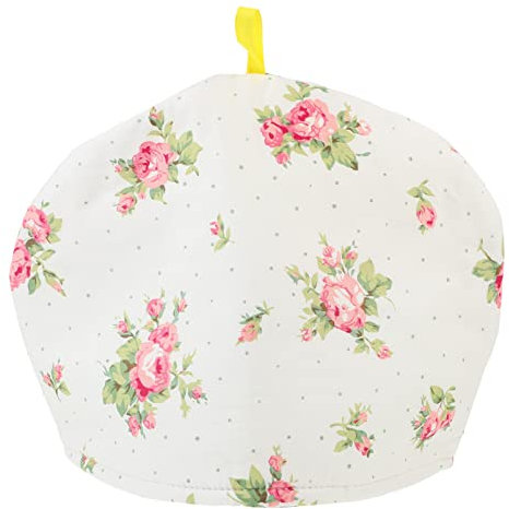 Tea Cozy for Teapot Tea Cosy Teapot Cover Warmer for Small Medium Large Tea Pot Cosies 6 Cups Insulated Novelty 35x23 cm Large Funny Birthday Christmas Kitchen Home Retro Flower