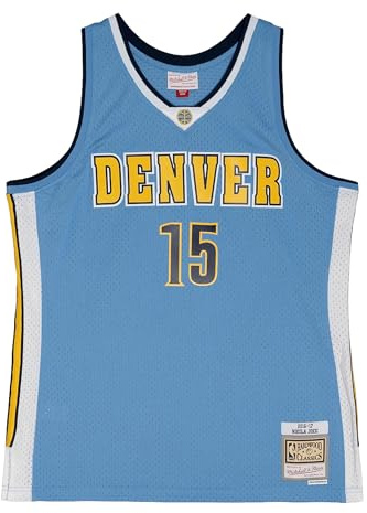 Mitchell & Ness NBA Swingman Jersey Basketball Trikot Denver Nuggets - Nikola Jokić 2016, Columbia Blau