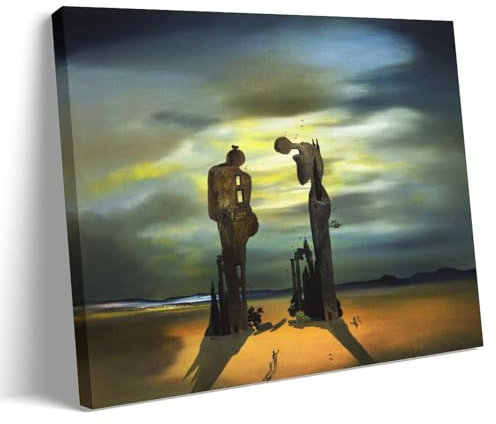 Salvador Dali berühmte Malerwerke (die Traumwelt), Druck Poster, Leinwand, Wandkunstdrucke, Geschenke, Foto, Gemälde, Raumdekoration, Heimdekoration, 40 x 60 cm