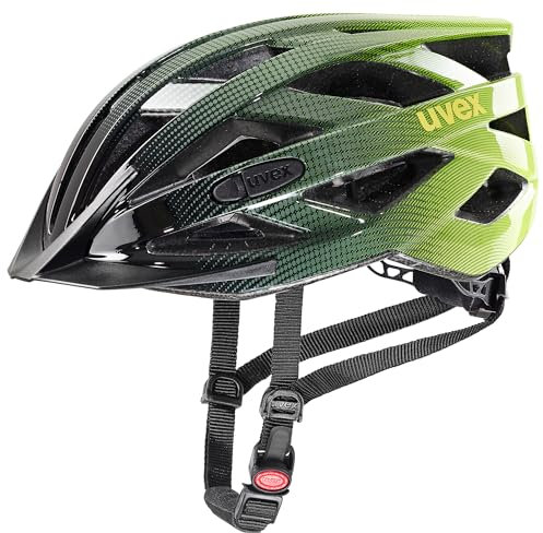 uvex i-vo - Leichter Allround-Helm für Damen und Herren - individuelle Größenanpassung - Rhino - neon Yellow - 56-60 cm