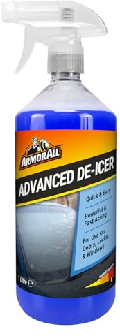 Armor All Advanced De-Icer, 1 Litre, Melts Ice Quickly, For Car Windows, Door Locks, Latches, Headlights