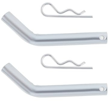 The Lord of the Tools 2 Paquete Pasadores Y Clips Enganche Remolque Repuesto Pasador Barra Remolque Acero 5/8 Pulgadas (15,8Mm) Diámetro Apto para 2 O 2-1/2 Pulgadas Receptores