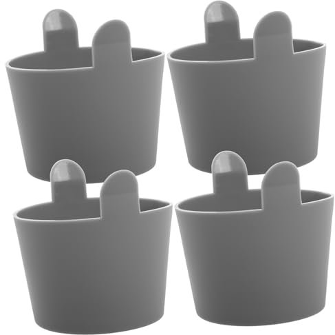 OSALADI 4piezas Molde para Huevos Cocidos de Silicona para Freidora de Aire Antiadherente para Escalfar Huevos Desayunos