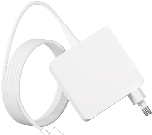 Caricabatterie per Mac Book Pro, alimentatore T-Tip da 60 W, caricabatterie per laptop per Mac Book Air da 11 e 13 pollici (2012-2015) e Mac Book Pro con display Retina da 13 pollici (dopo il 2012)