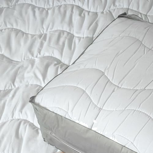 Spatzers gesteppter Matratzenschoner 180x200 cm – wasserdicht & atmungsaktiv – Fitted Sheet Style – Oeko-TEX Zertifiziert – Matratzenschutz für Allergiker & Bettnässer – waschbar (160x200)