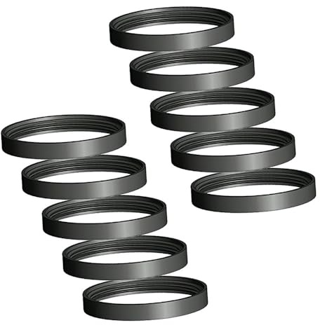 Lot de 10 Joints en Silicone ∅ 125 mm pour poêle Haute température