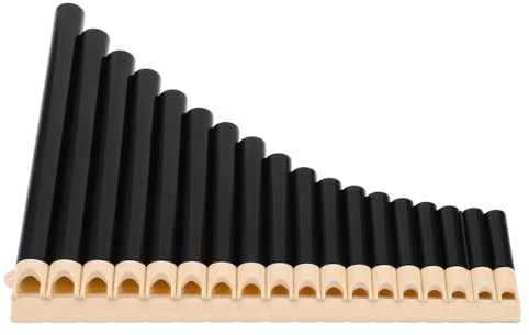 16-rohr Panflöte aus Abs für Anfänger und Fortgeschrittene | Traditionelles Musikinstrument, für Schulorchester und Aufführung, Leicht zu Spielen