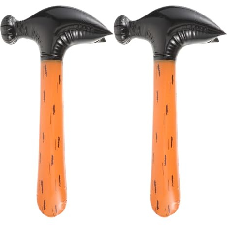 Gadpiparty 2pcs Inflatable Hammer Toys,Pvc Pool Party Props for Kids | Funny Inflatable Hammer Toy for Summer Swimming Pool Games, Outdoor Birthday Parties, Christmas & Role Play Decorative