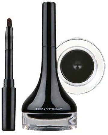 Tony Moly - Backstage Gel Eyeliner Black - Eyeliner flüssig schwarz - Augen Make Up