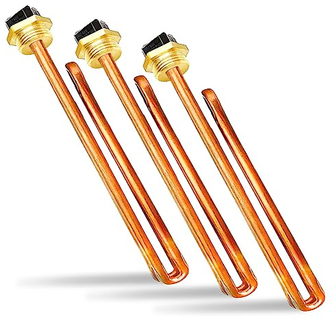 Upgrade HE 90240 Heating Element, For Ecosmart ECO 18 24 27 36, Rheem, Eemax, Richmond Electric Tankless Water Heaters, Water Heater Element Heater Parts, 9KW 18KW 27KW 36KW 240V, 3 Pack