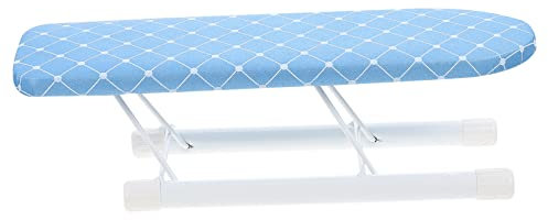 Amosfun Tavola da Stiro Pieghevole Mini da Tavolo per Uso Domestico, Supporto per Stirare Maniche, Struttura Compatta e Resistente al Calore
