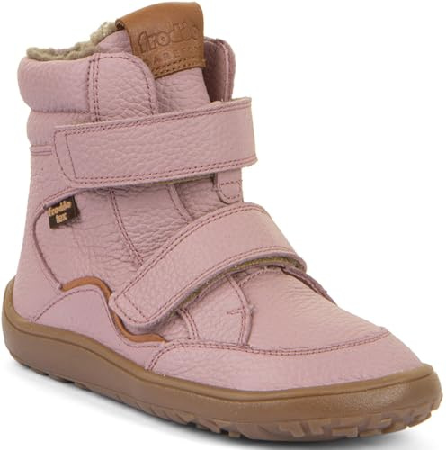 Froddo G3160246 Bottes pieds nus en cuir avec membrane Tex, couleur au choix, 7 rose clair, 30 EU