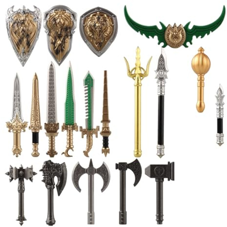 ExPrismarx Militär Waffen Set, Einzigartige FD Waffen Bausteine-Set, Kompatibel mit Marken (21 Teile)