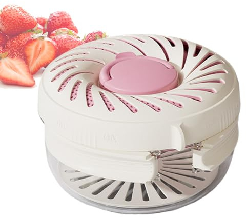 demaxiyad Vegetable Drying Basket, Vegetable Washing Tray | Multi-function Foldable Handle Drainer Basket for Sink, Travel, Refrigerator, Kitchen