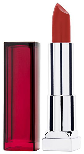 Maybelline New York Make-Up Lippenstift Color Sensational Lipstick Citrus Flame/Knalliges Rot mit pflegender Wirkung, 1 x 5 g