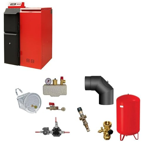 ThermoFlux Pelletkessel | Pelling 35 ECO | 35 kW | 151kg | Komplettset 1