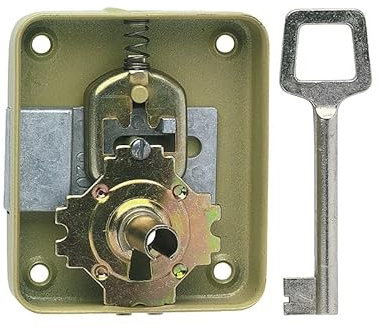 Serrure estampee facon paris canon 27mm largeur 60mm axe 30mm main Droite ASSA ABLOY VACHETTE
